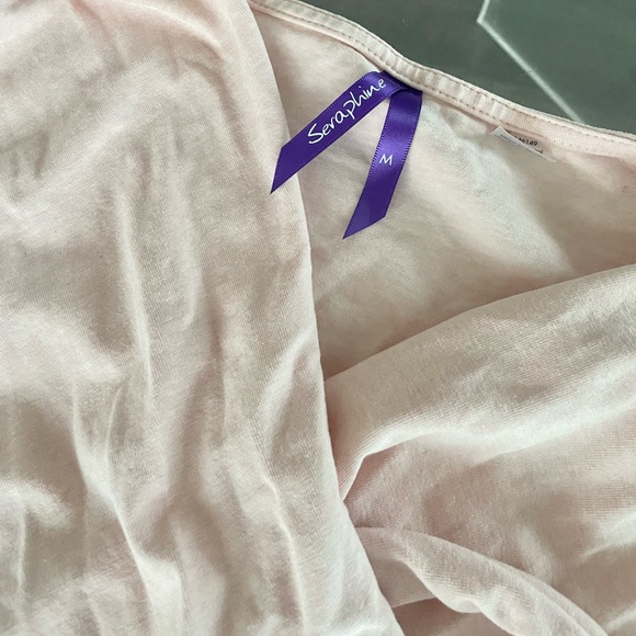 SOLD 🛍 Maternity Sleeveless Cotton Skin to Skin Top - Blush - Picture 5 of 11